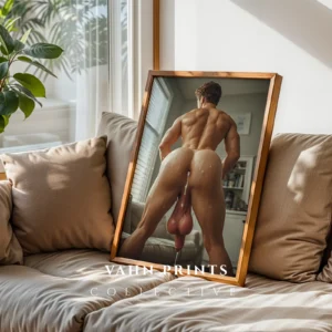 Hot Gay Guy Portrait Wall Art