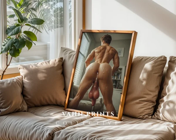 P982c_m1 Hot Gay Guy Portrait Wall Art