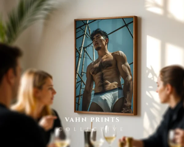 Clean Gay Male Photography Wall Art