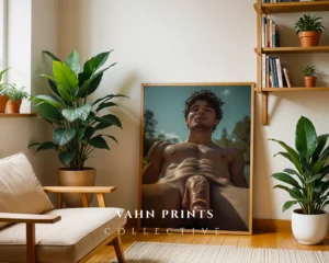 Stylish Gay Guy Photo Wall Art