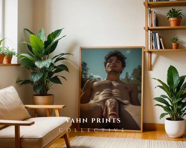 Stylish Gay Guy Photo Wall Art