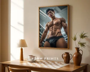 Attractive Gay Guy Photography Wall Art