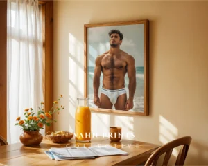 Handsome Gay Male Photo Print