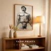 Male Nude Minimal Wall Art Printable Modern Decor