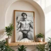Male Body Study Art Wall Art Printable Download