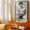 Male Body Artistic Poster Wall Art Digital File