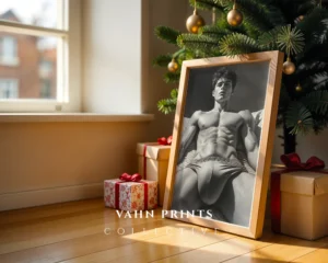 Man Silhouette Wall Art Print Minimal Body Download