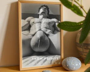 Man Figure Illustration Wall Art Digital Printable Poster