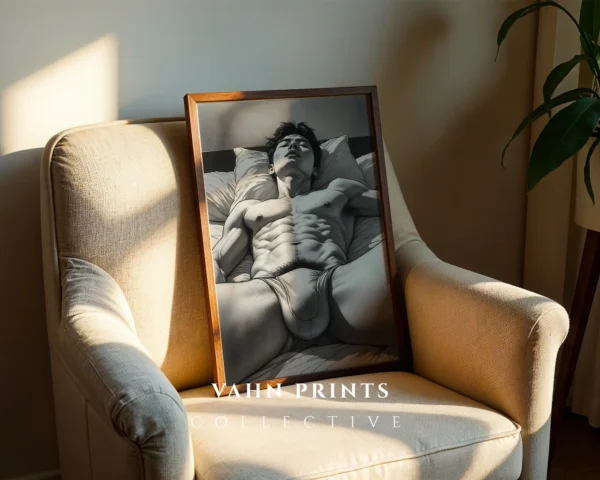 Man Form Minimal Wall Art Printable Modern Poster