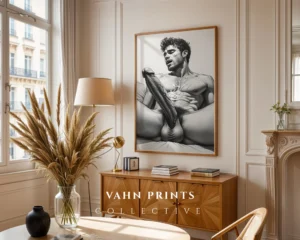 Man Form Wall Art Printable Contemporary Body Decor