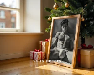 Man Figure Wall Art Printable Stylish Body Decor