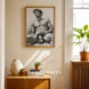 Man Nude Modern Wall Art Printable Minimal Decor