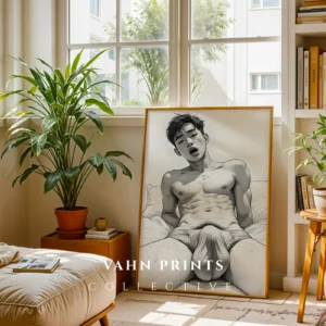 Man Torso Study Wall Art Printable Artistic Decor