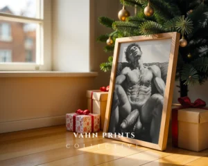 Man Figure Contemporary Wall Art Printable Decor