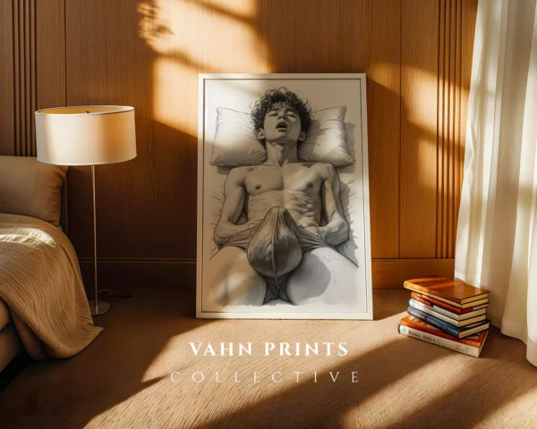 V756c_m1 Man Figure Body Art Wall Art Printable Download