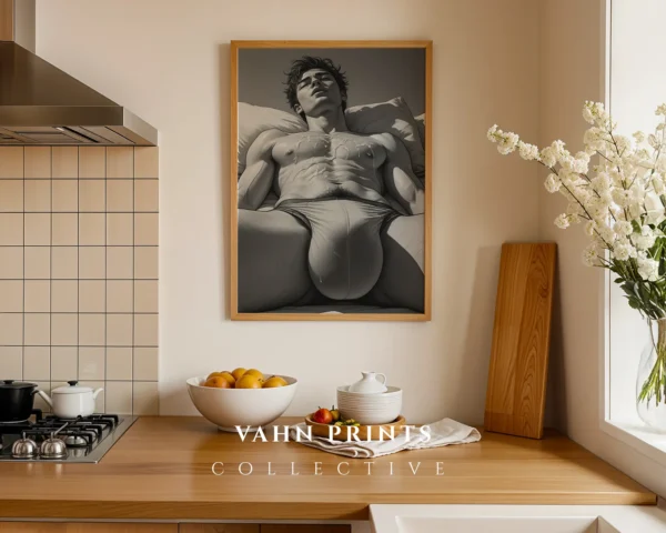 Man Body Study Art Wall Art Printable Download