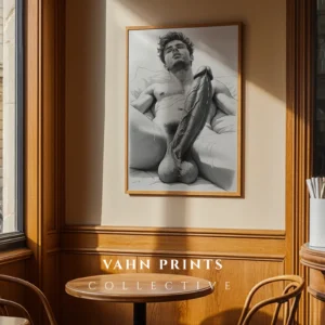 Man Nude Figure Art Wall Art Printable Decor