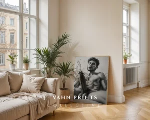 Man Body Contemporary Art Wall Art Printable