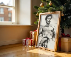 Man Body Figure Art Wall Art Printable Decor