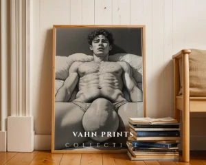 Man Figure Modern Body Wall Art Printable Download