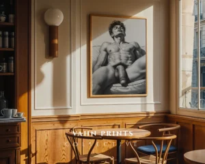 Man Body Abstract Poster Wall Art Digital Printable