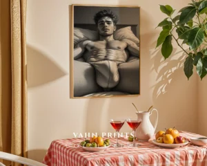 Man Figure Body Illustration Wall Art Printable