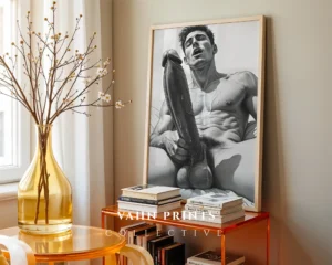 Man Figure Modern Minimal Wall Art Digital Download