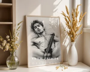 V803c_m1 Man Torso Minimal Art Wall Art Printable Digital