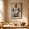 Man Torso Illustration Printable Wall Art Decor