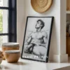 Muscular Man Wall Art Printable Modern Poster