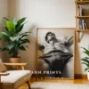 Nude Torso Wall Art Print Artistic Digital File