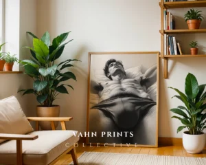 Nude Torso Wall Art Print Artistic Digital File