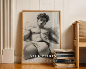 Elegant Body Wall Art Print Minimalist Digital Decor