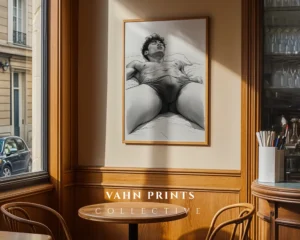 V821c_m1 Gym Body Wall Art Printable Figure Poster