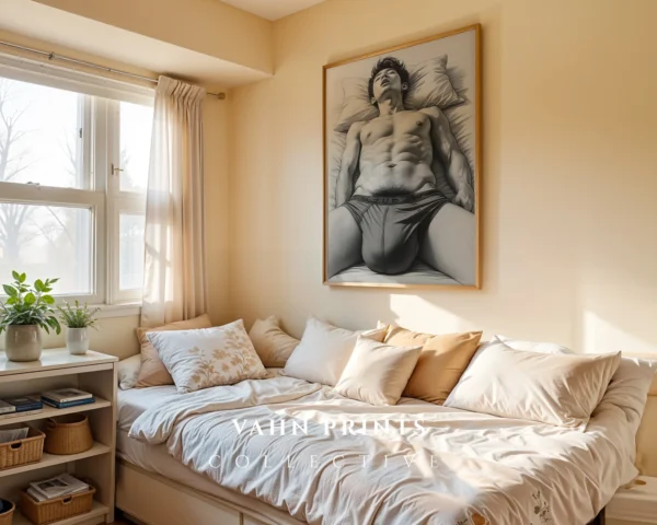 Strong Man Wall Art Print Digital Download Poster