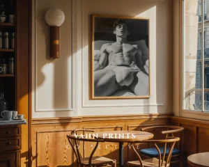 Body Form Wall Art Print Modern Digital Poster