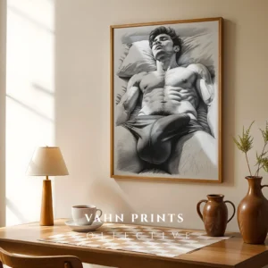 Gym Inspired Male Wall Art Printable Poster