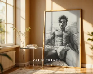 Stylish Body Wall Art Print Digital Download Poster