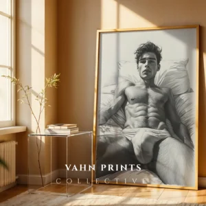 Stylish Body Wall Art Print Digital Download Poster