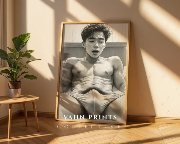 Sculpted Torso Wall Art Printable Artistic Poster