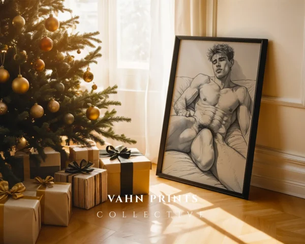 Abstract Torso Wall Art Print Digital Download