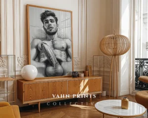 V880c_m1 Fitness Body Wall Art Print Digital Download