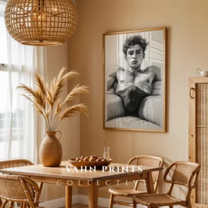 Masculine Form Wall Art Print Digital Download