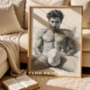 Male Form Expression Wall Art Printable Poster
