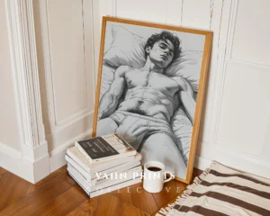 Stylish Torso Wall Art Printable Poster Download